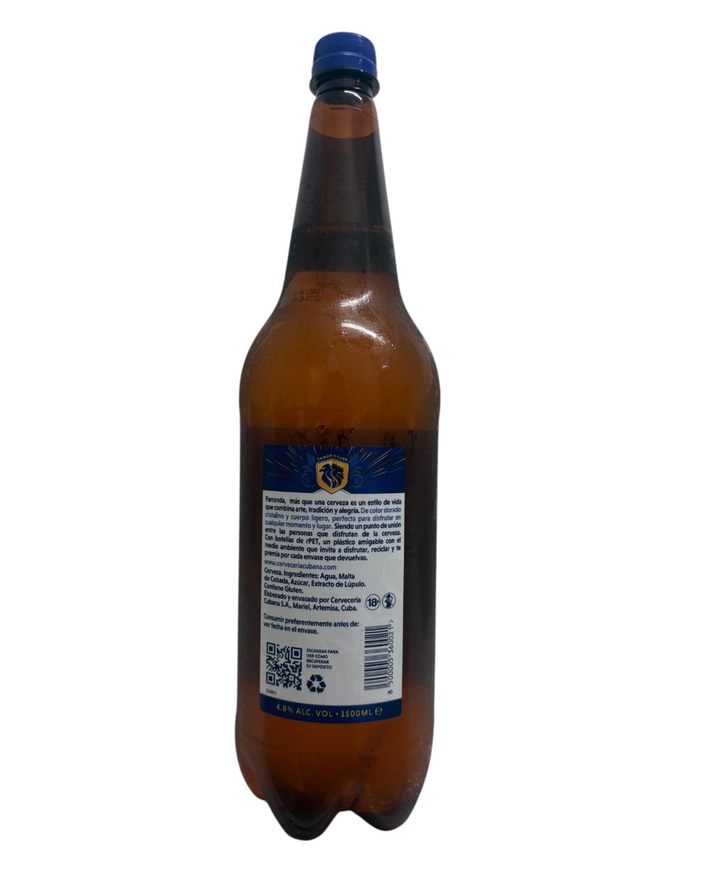 Cerveza Parranda, 1500ml