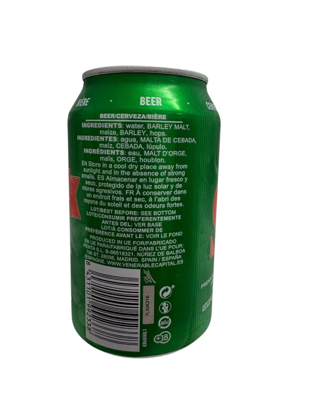 Cerveza Santa Isabel, 330ml