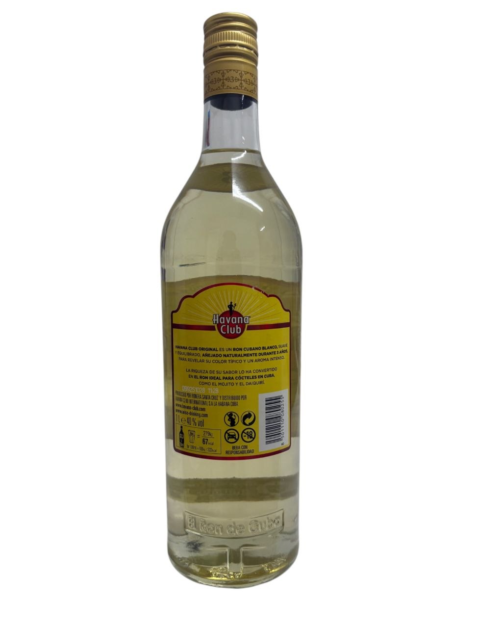 Ron Havana Club, Añejo 3 años, 1000ml